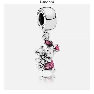 Pandora Disney Winnie the Pooh Piglet & Bear Dangle Charm